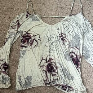 Free People Floral Top